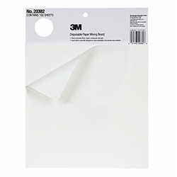 DISPOSABLE PAPER MIXING BOARD